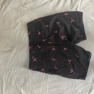 Pink Flamingo shorts